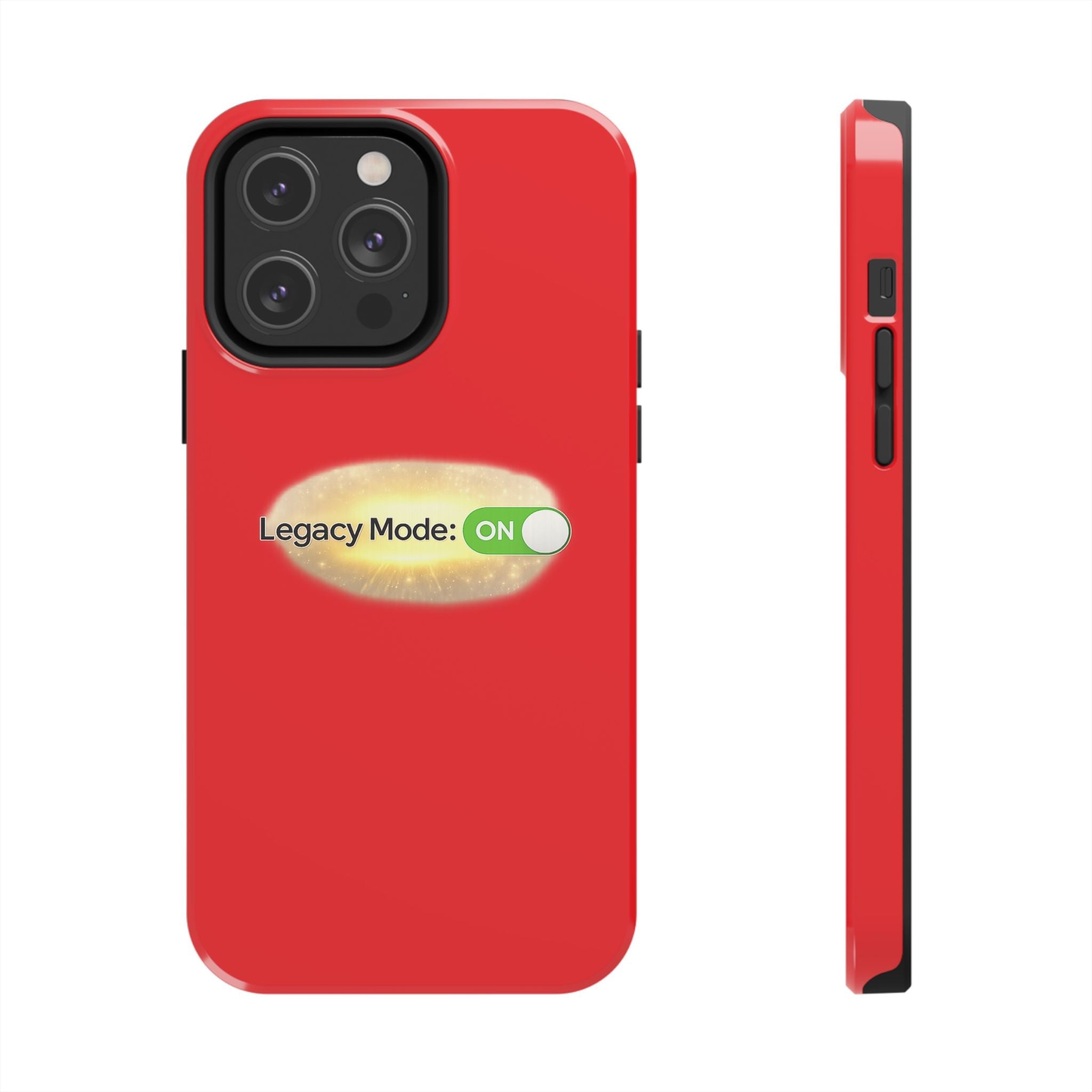 Legacy Mode: ON Red Tough Phone Case
