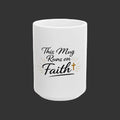 Runs on Faith Ceramic Mug — Inspirational Christian Coffee Mug (11oz & 15oz)
