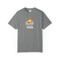 Faith Over Fear T-Shirt — Inspirational Christian Cross Tee