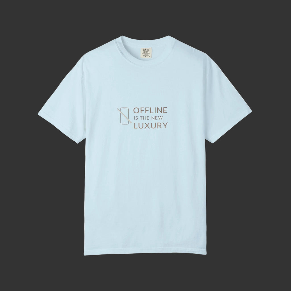 Offline Is the New Luxury T-Shirt — Minimalist Relaxed Tee