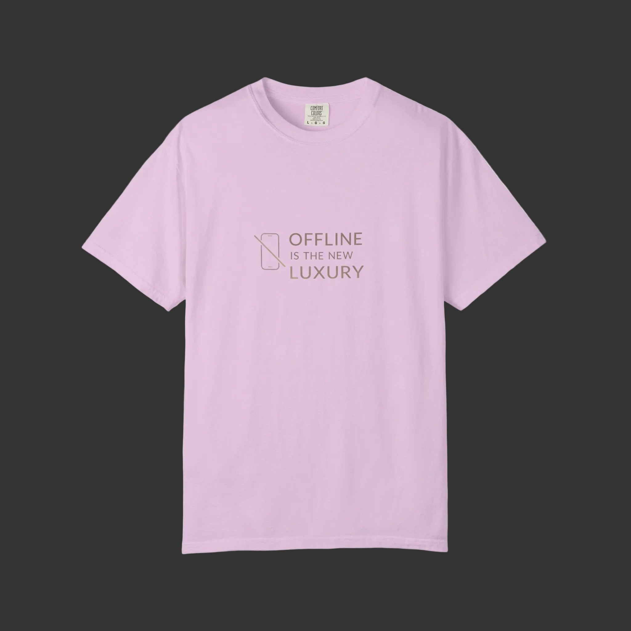 Offline Is the New Luxury T-Shirt — Minimalist Relaxed Tee