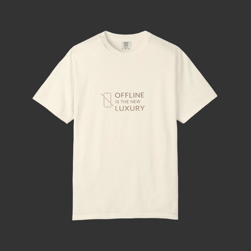Offline Is the New Luxury T-Shirt — Minimalist Relaxed Tee