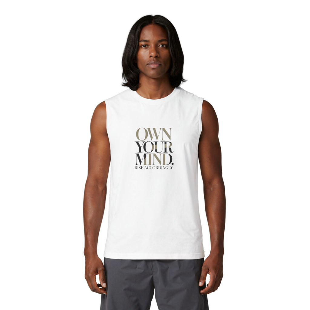 Own Your Mind Muscle Tank - Inspirational Graphic Workout Tank