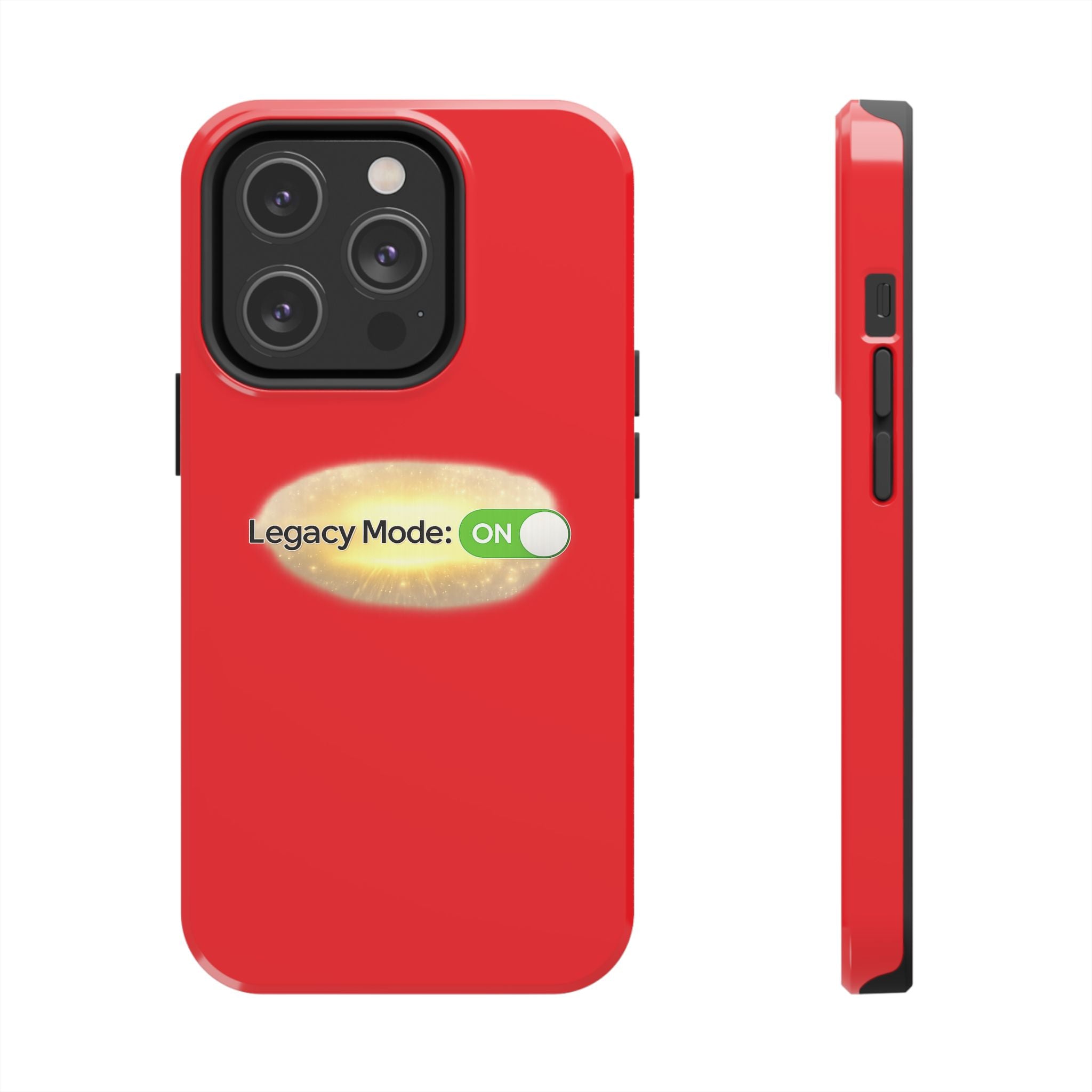 Legacy Mode: ON Red Tough Phone Case
