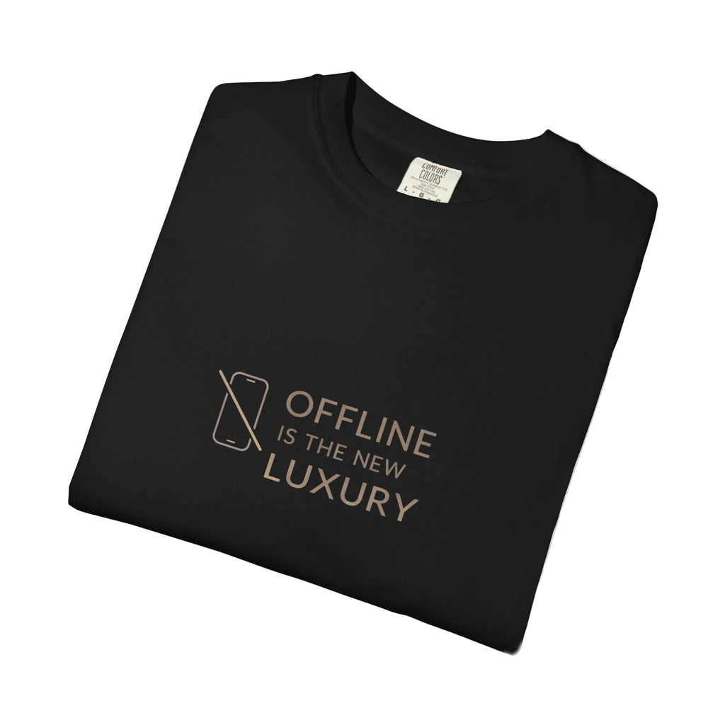 Offline Is the New Luxury T-Shirt — Minimalist Relaxed Tee