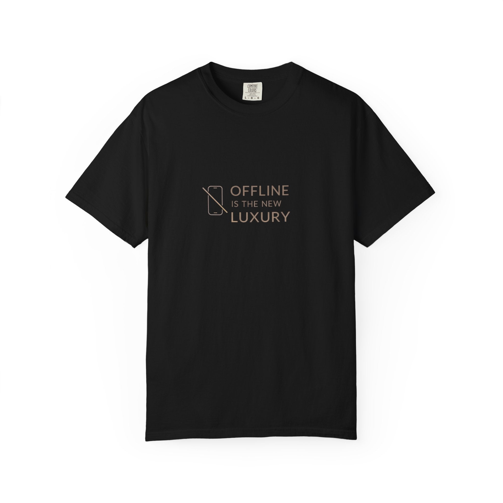 Offline Is the New Luxury T-Shirt — Minimalist Relaxed Tee
