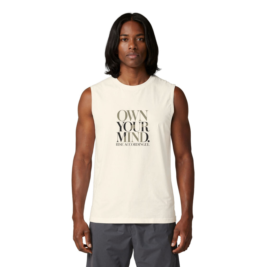 Own Your Mind Muscle Tank - Inspirational Graphic Workout Tank