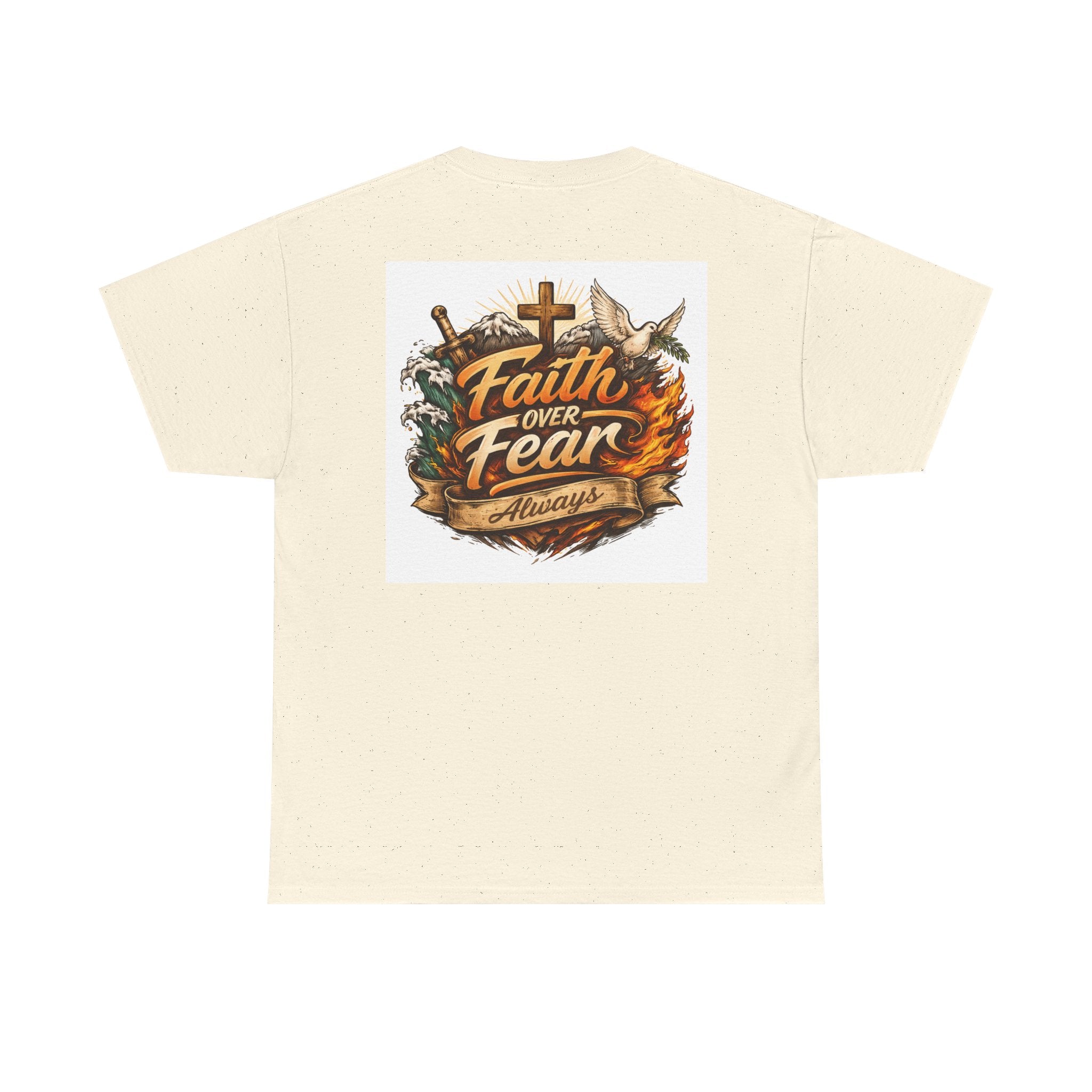 God First Tee — "God First" Typography Unisex T‑Shirt