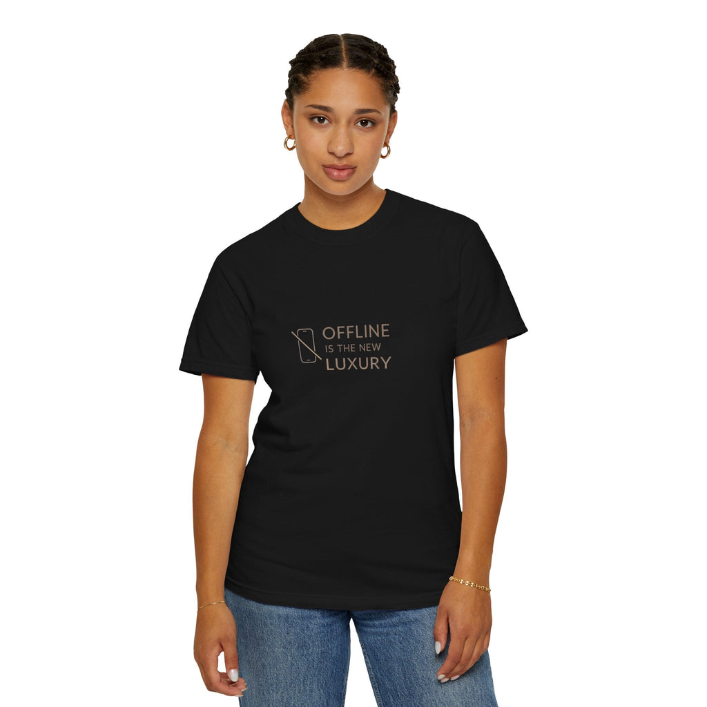 Offline Is the New Luxury T-Shirt — Minimalist Relaxed Tee