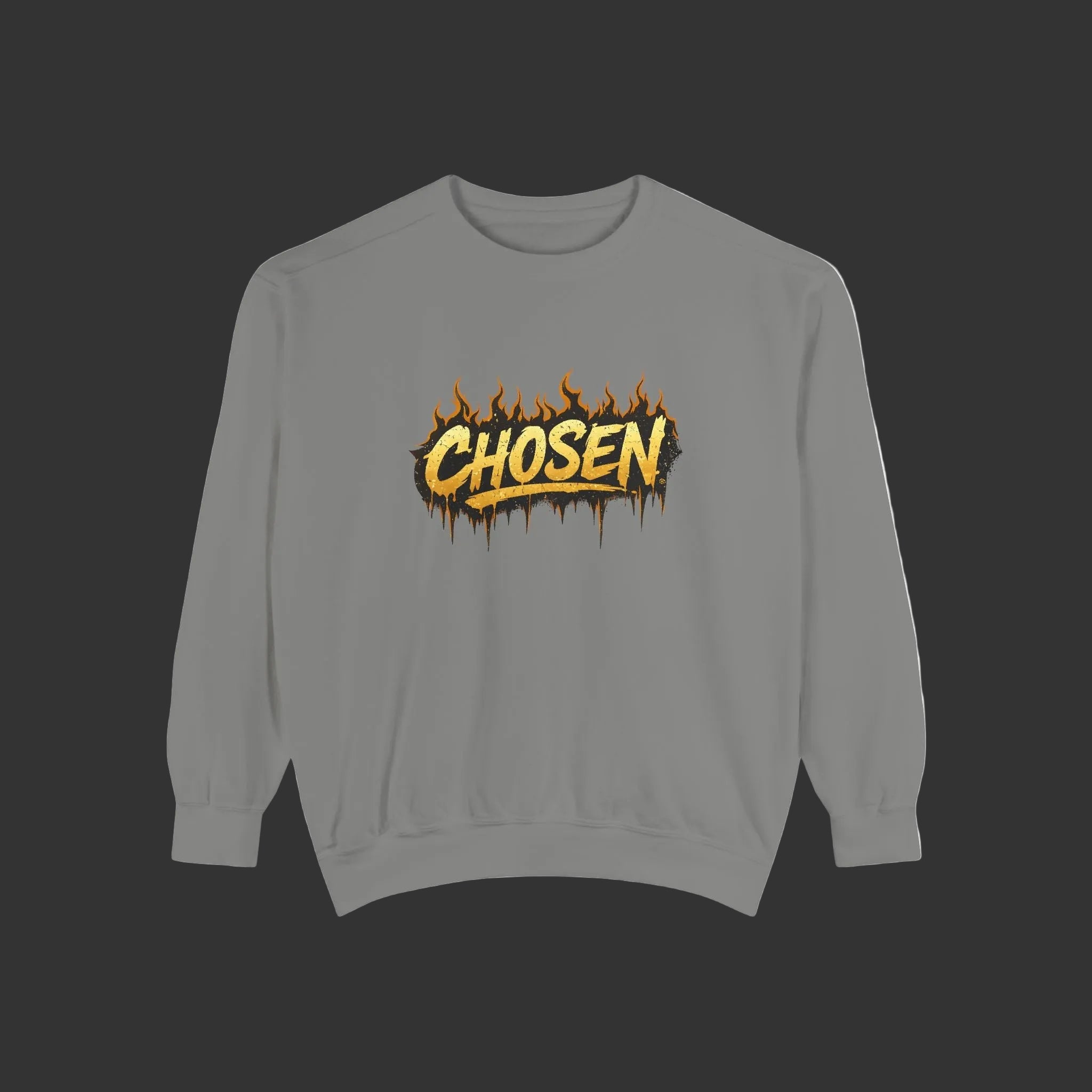 Own & Rise Garment-Dyed Sweatshirt — Classy Printed Unisex Design