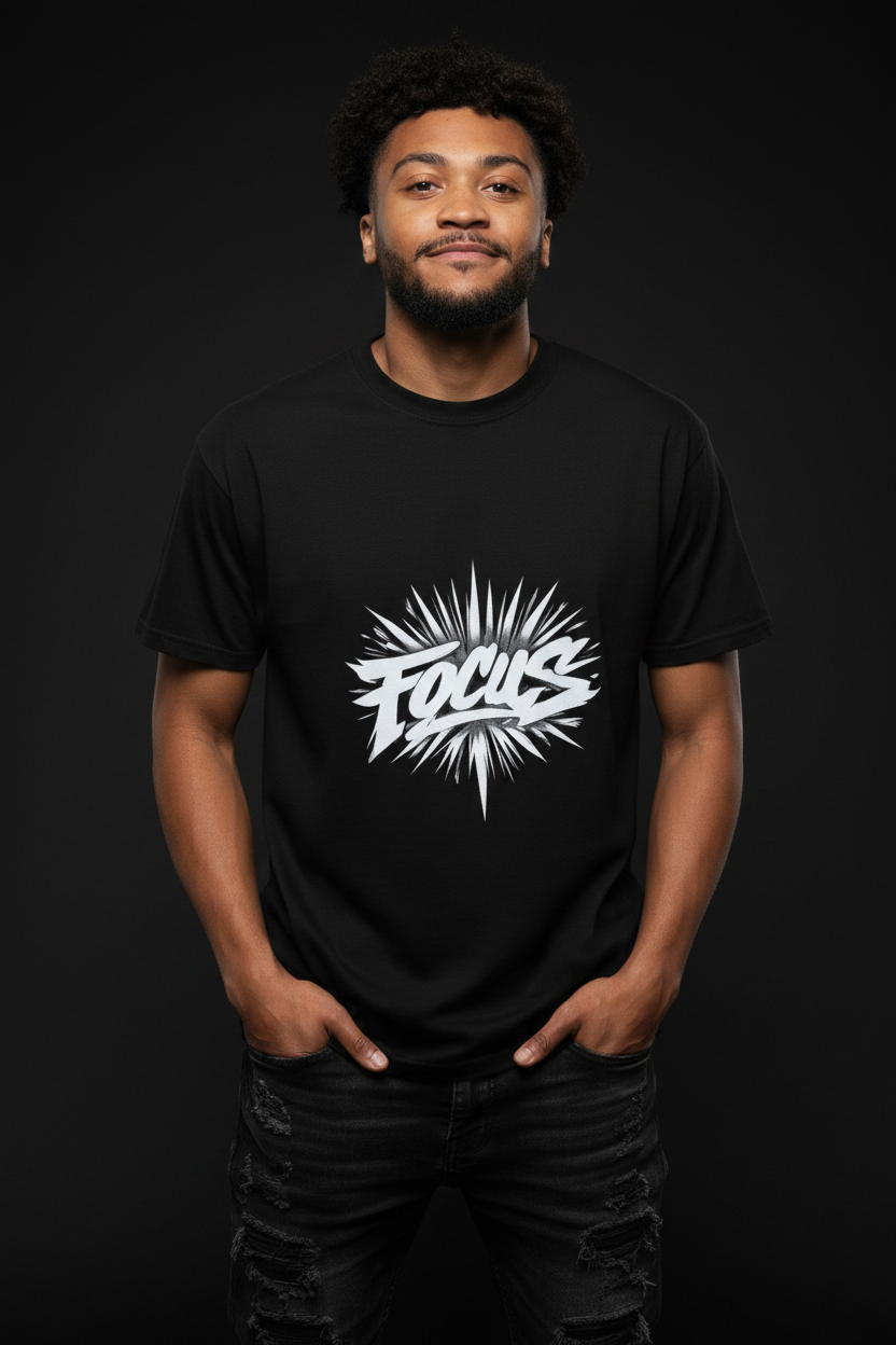 Own & Rise Graphic T-Shirt — Focus Design