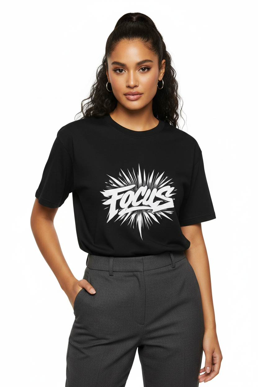 Own & Rise Graphic T-Shirt — Focus Design
