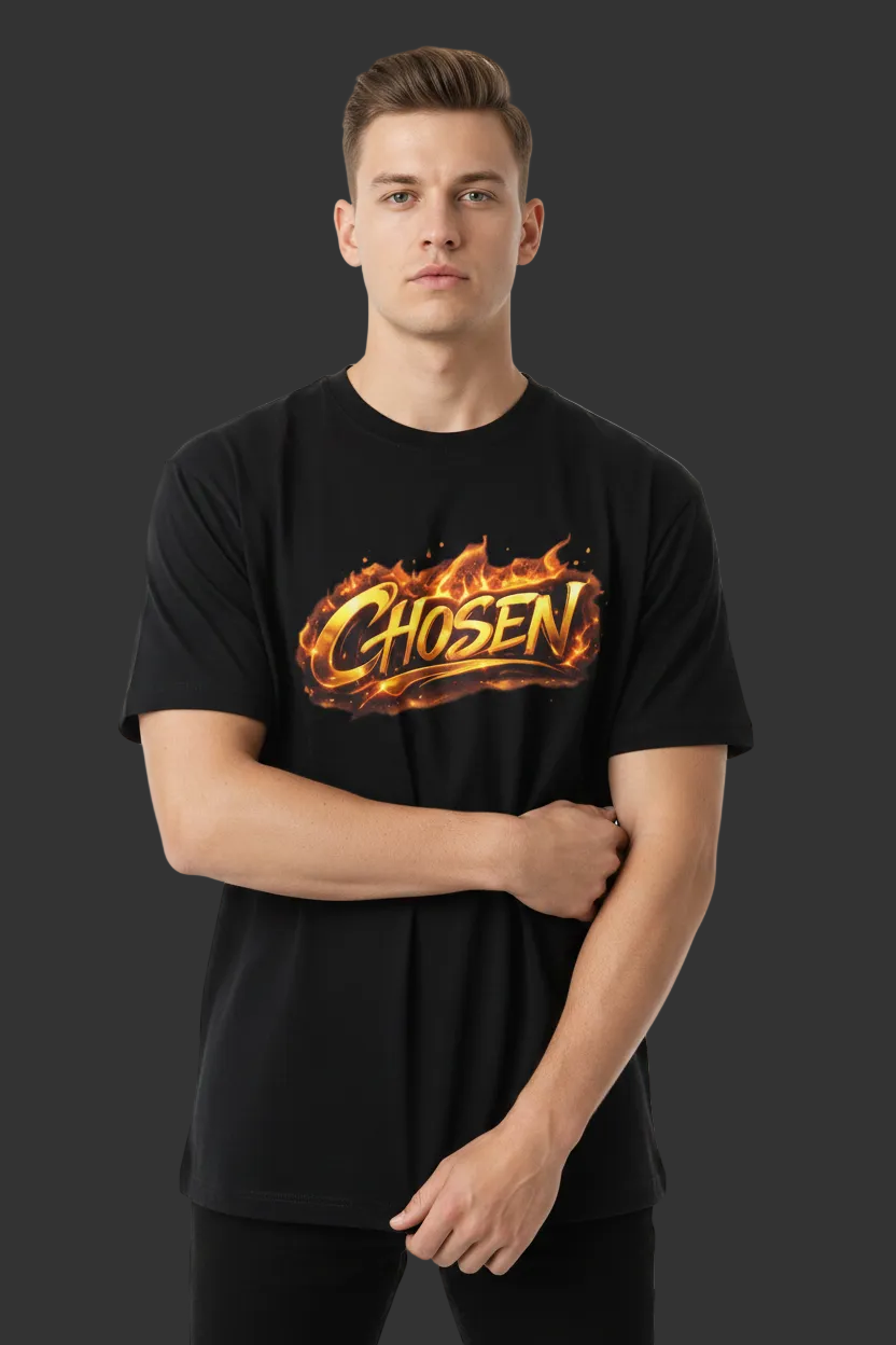 CHOSEN Graphic Tee — Aesthetic Spiritual Awakening T-Shirt