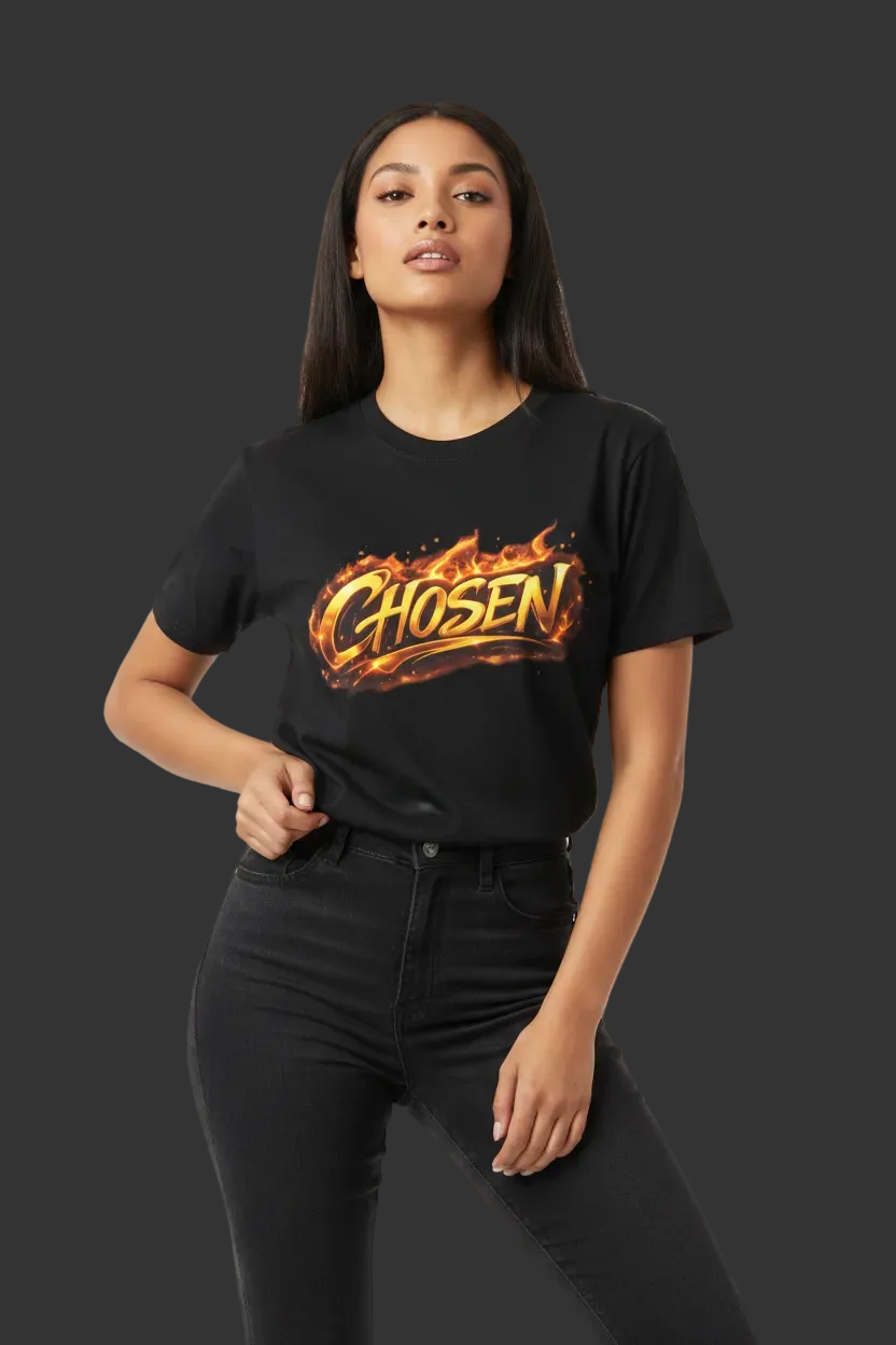 CHOSEN Graphic Tee — Aesthetic Spiritual Awakening T-Shirt