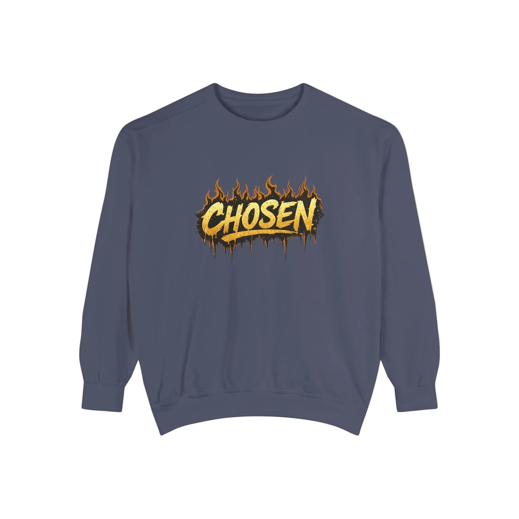 Own & Rise Garment-Dyed Sweatshirt — Classy Printed Unisex Design