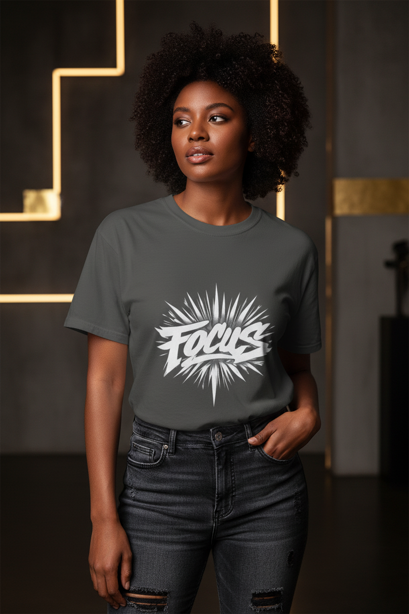 Own & Rise Graphic T-Shirt — Focus Design