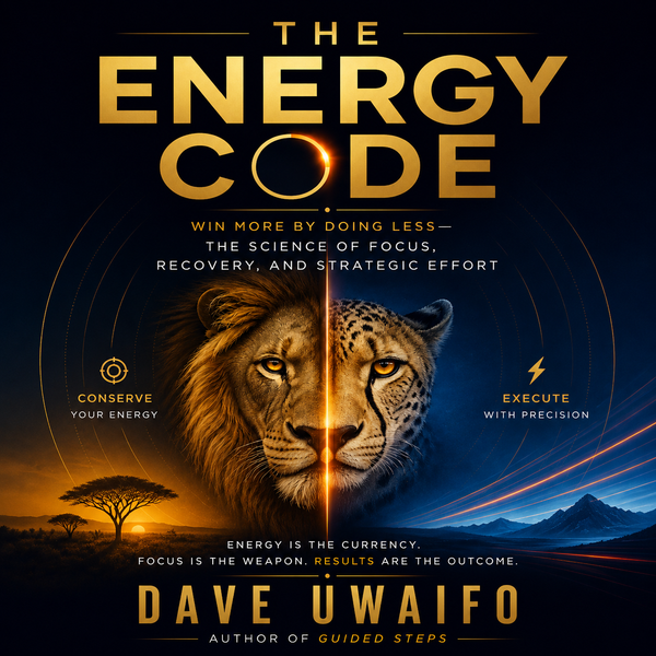 THE ENERGY CODE - Win More by Doing Less — The Science of Focus, Recovery, and Strategic Effort original artwork