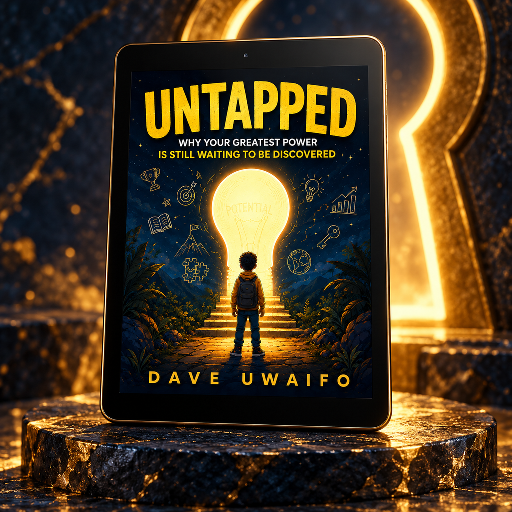 UNTAPPED - Why Your Greatest Power Is Still Waiting to Be Discovered styled ebook mock-up