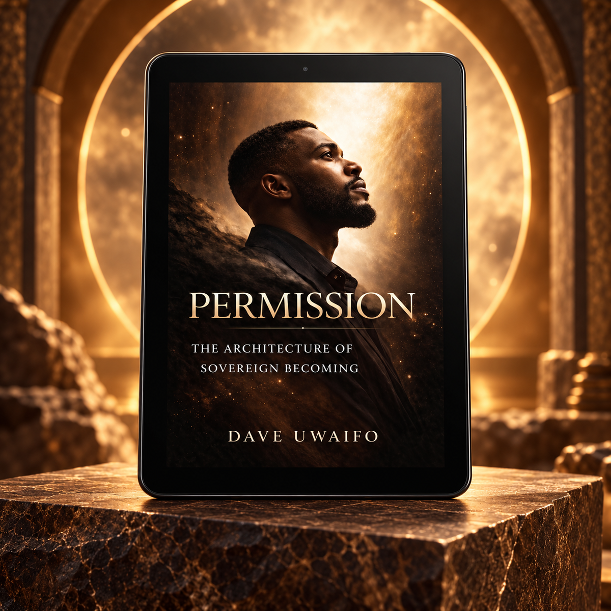 PERMISSION - The Architecture of Sovereign Becoming Ebook styled ebook mock-up