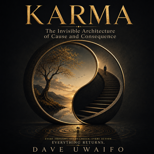 KARMA - The Invisible Architecture of Cause and Consequence original artwork