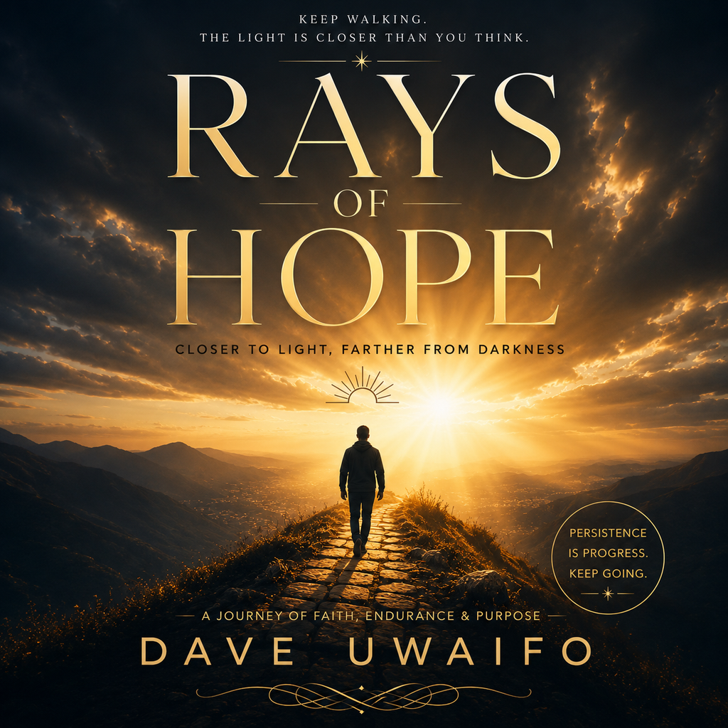 RAYS OF HOPE - Closer to the Light, Farther from Darkness original artwork