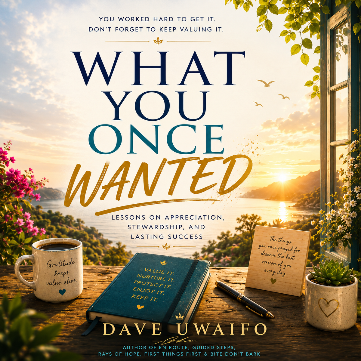 WHAT YOU ONCE WANTED - Lessons on Appreciation, Stewardship, and Lasting Success original artwork