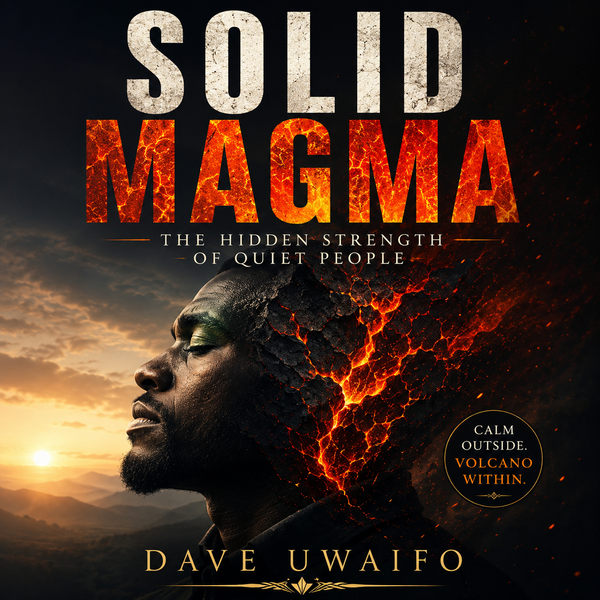 SOLID MAGMA - The Hidden Strength of Quiet People original artwork