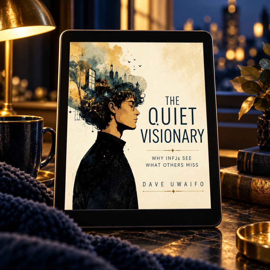 THE QUIET VISIONARY - Why INFJs See What Others Miss styled ebook mock-up