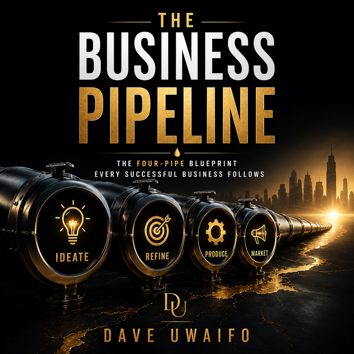 THE BUSINESS PIPELINE - The Four-Pipe Blueprint Every Successful Business Follows original artwork