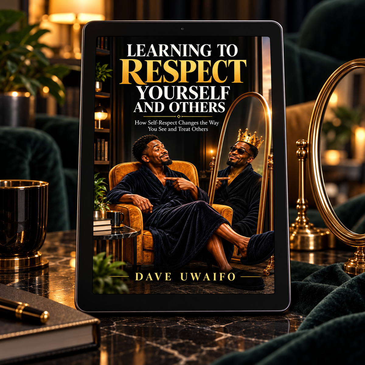 LEARNING TO RESPECT YOURSELF AND OTHERS - How Self-Respect Changes the Way You See and Treat Others styled ebook mock-up